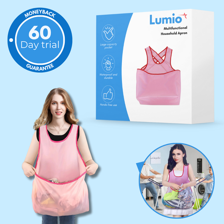 Multifunctional Household Apron with Large Pocket