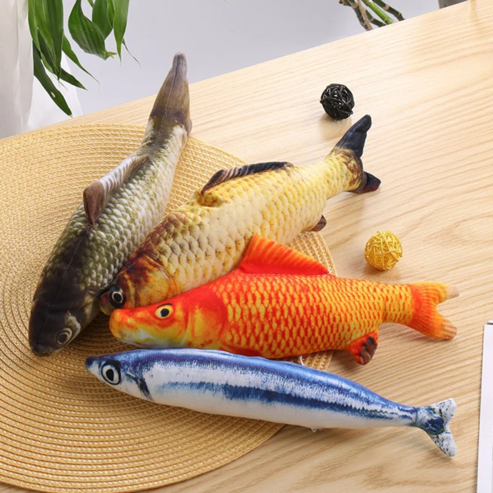 Realistic Fish Toy for Cats