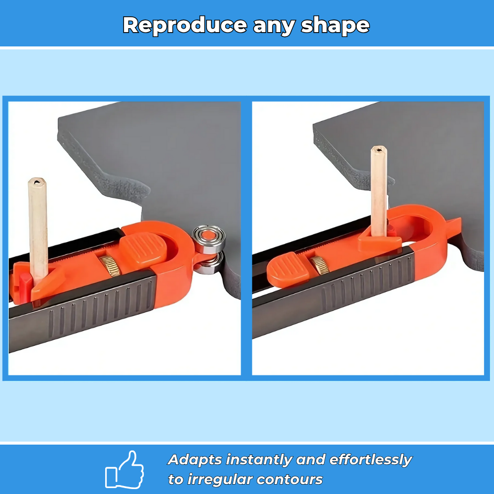 Adjustable tracing tool