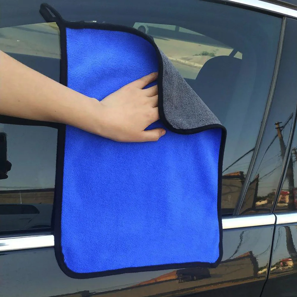 Ultra-absorbent microfibre car cloth