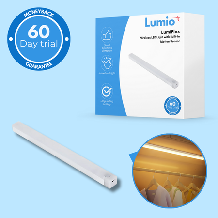 LumiFlex – Wireless LED Light with Built-in Motion Sensor