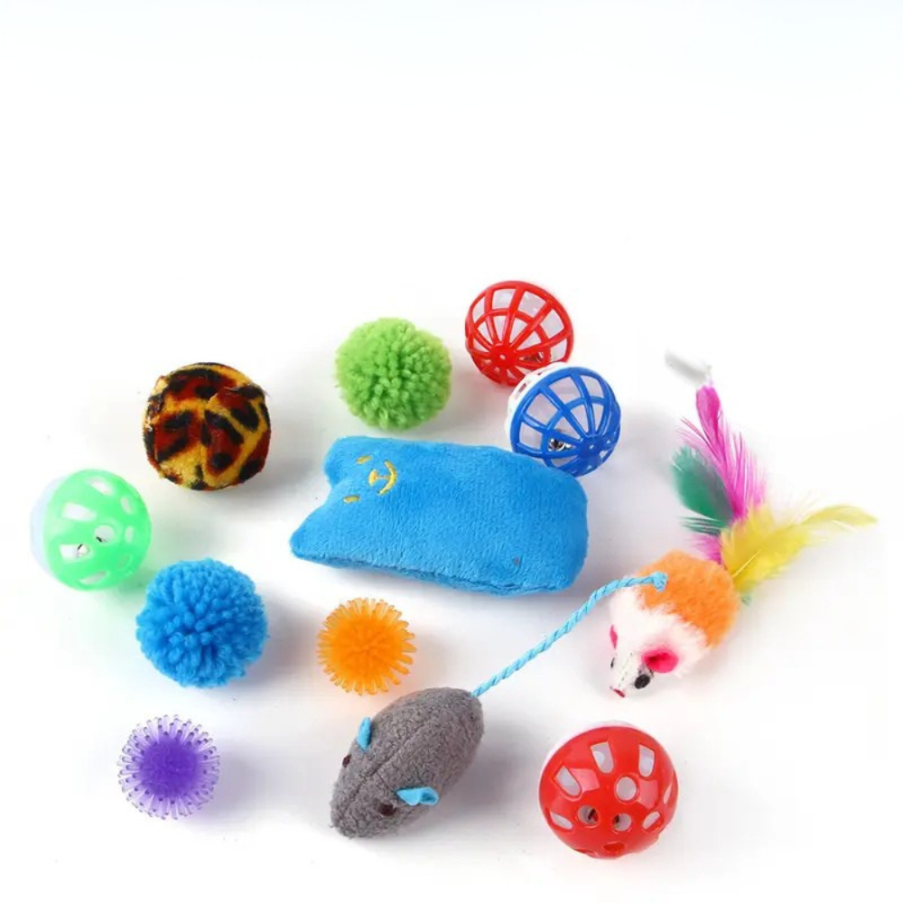 Interactive Cat Toy Set