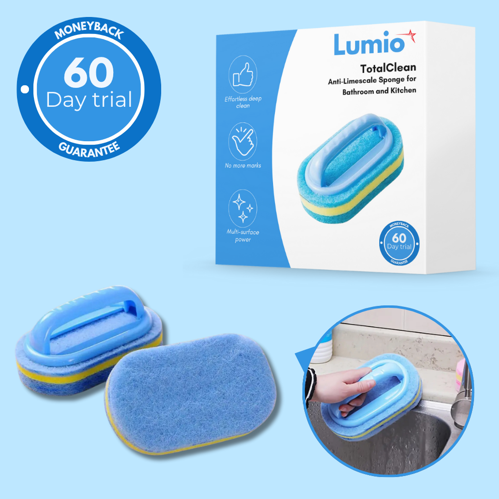TotalClean – Magic Anti-Limescale Sponge for Bathroom and Kitchen