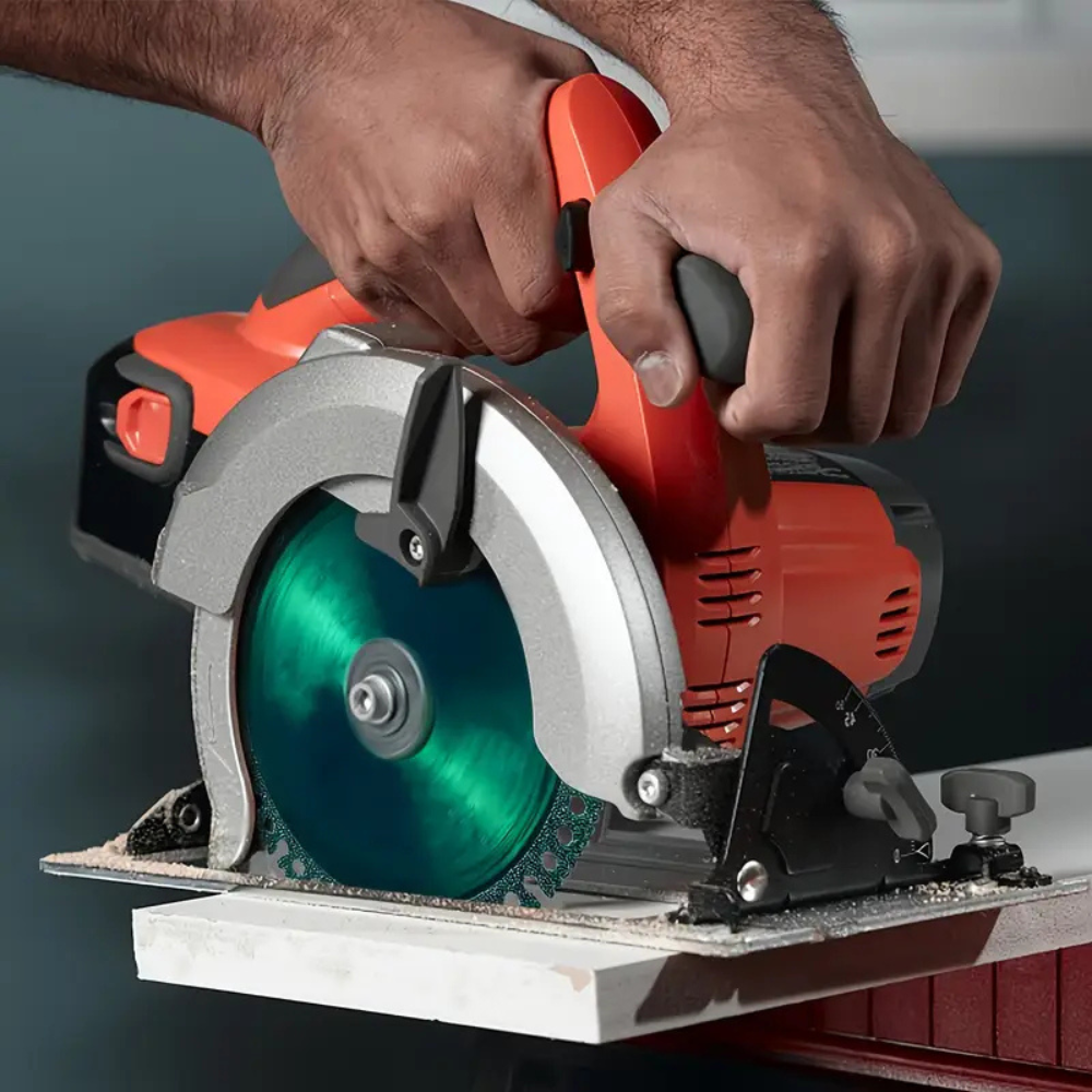 Set of 3 indestructible 100 mm diamond discs for multi-material grinders for tiles, wood, metal and PVC