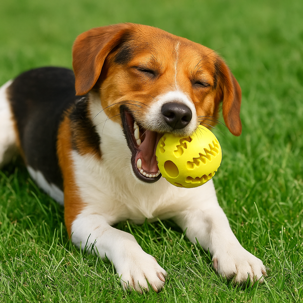 Rubber Chew Ball for Dogs
