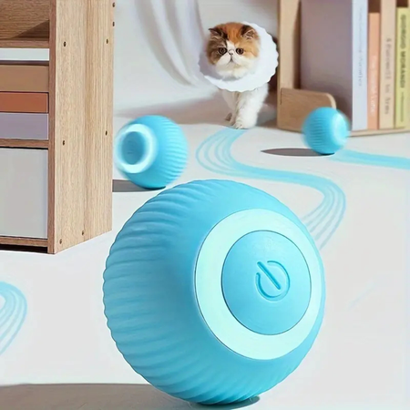 Automatic Interactive Ball for Playful Cats