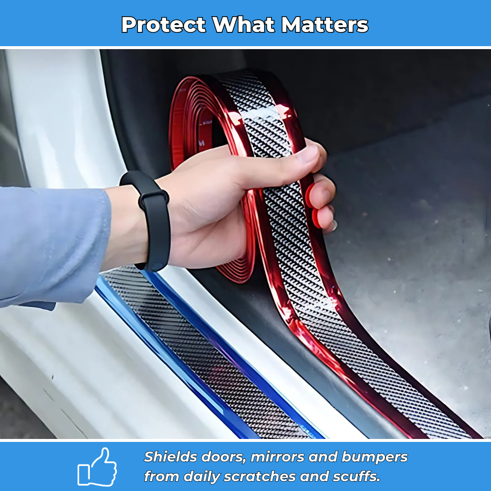 CarbonShield – Universal Anti-Scratch Car Protection Stickers