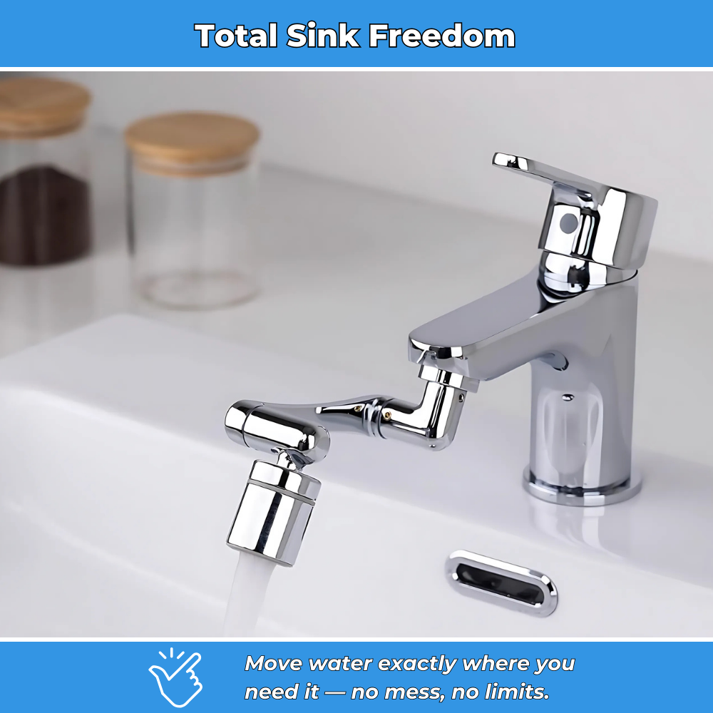 Aquaflex - Universal Rotating Faucet Adapter