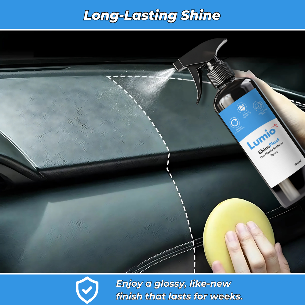 ShinePlast – Car Plastic Restorer Spray 100ml