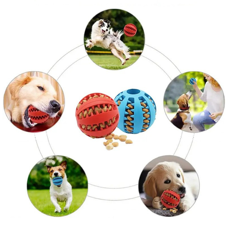 Rubber Chew Ball for Dogs