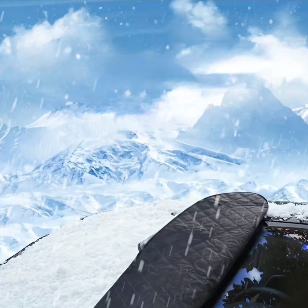 All-Season Car Windscreen Cover Winter Summer Anti-Snow Anti-Frost Anti-UV