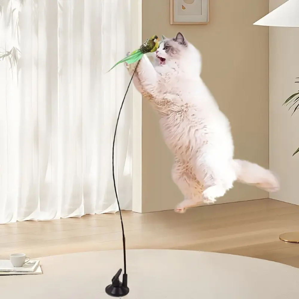 Interactive Bird Toy for Active Cats
