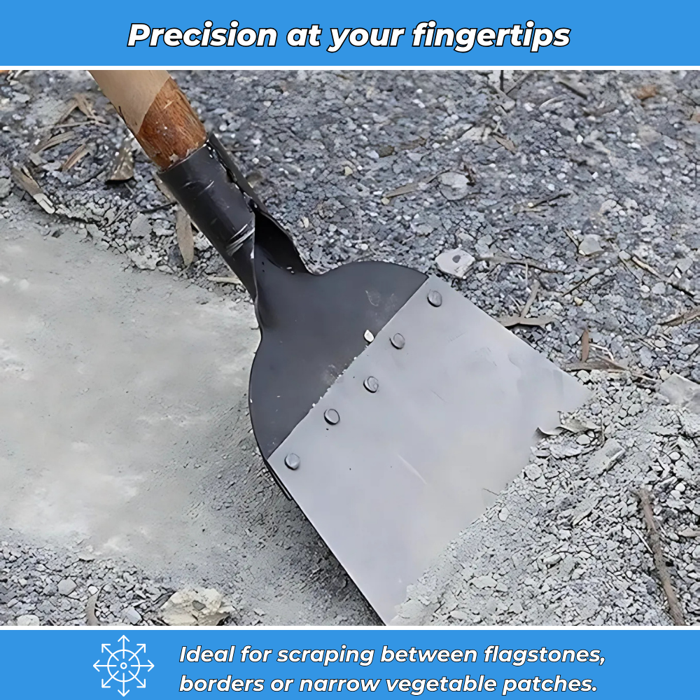 Multifunctional cleaning shovel