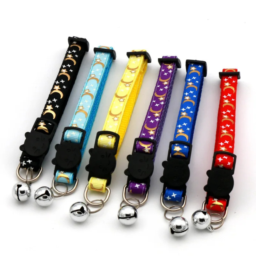 Adjustable Safety Cat Collar with Bell