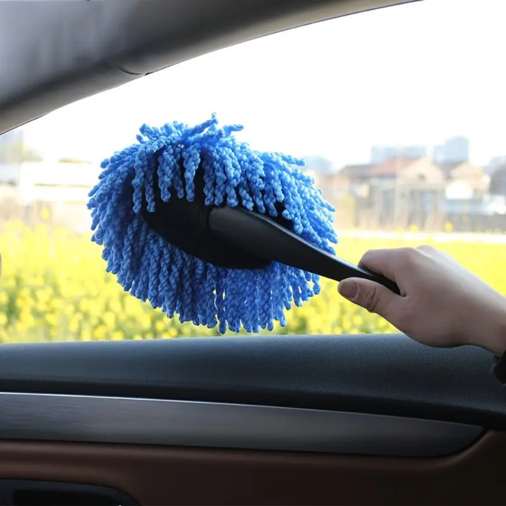 Soft anti-dust car brush