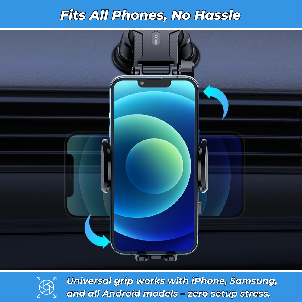 GripWay – Dashboard Phone Mount for All Car Models