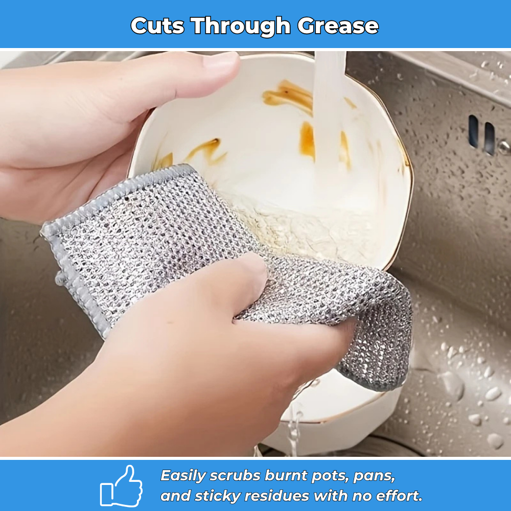 Cleaninox - Powerful, long-lasting stainless steel scouring cloths