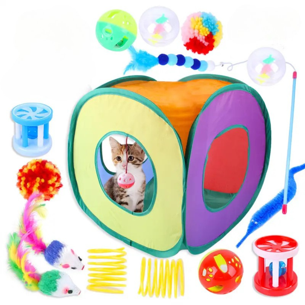 Interactive Cat Toy Set