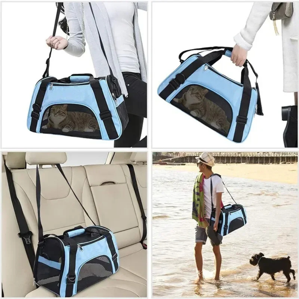 Foldable Carrier Bag for Cats and Small Pets