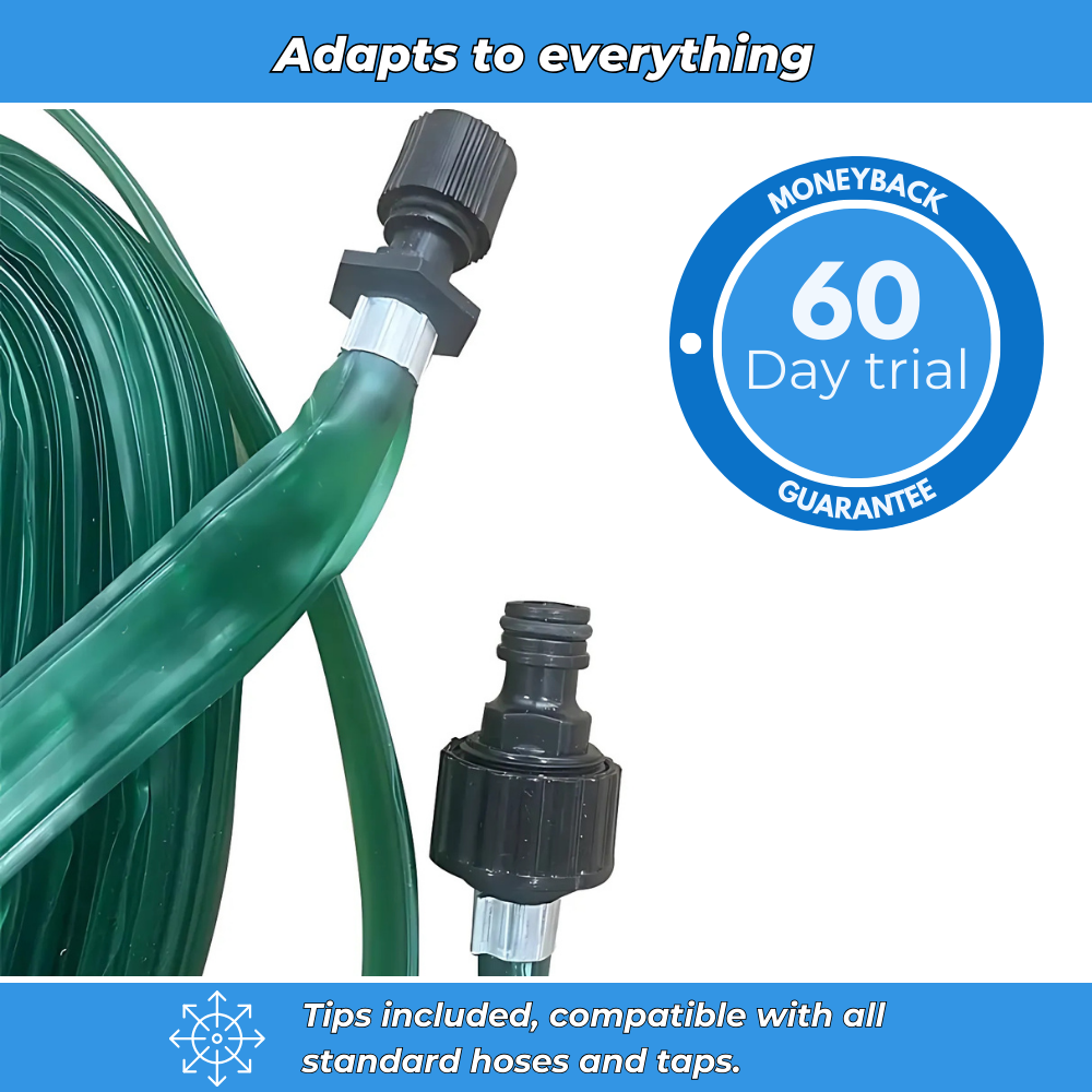 AquaJet - Garden sprinkler hose with water jets
