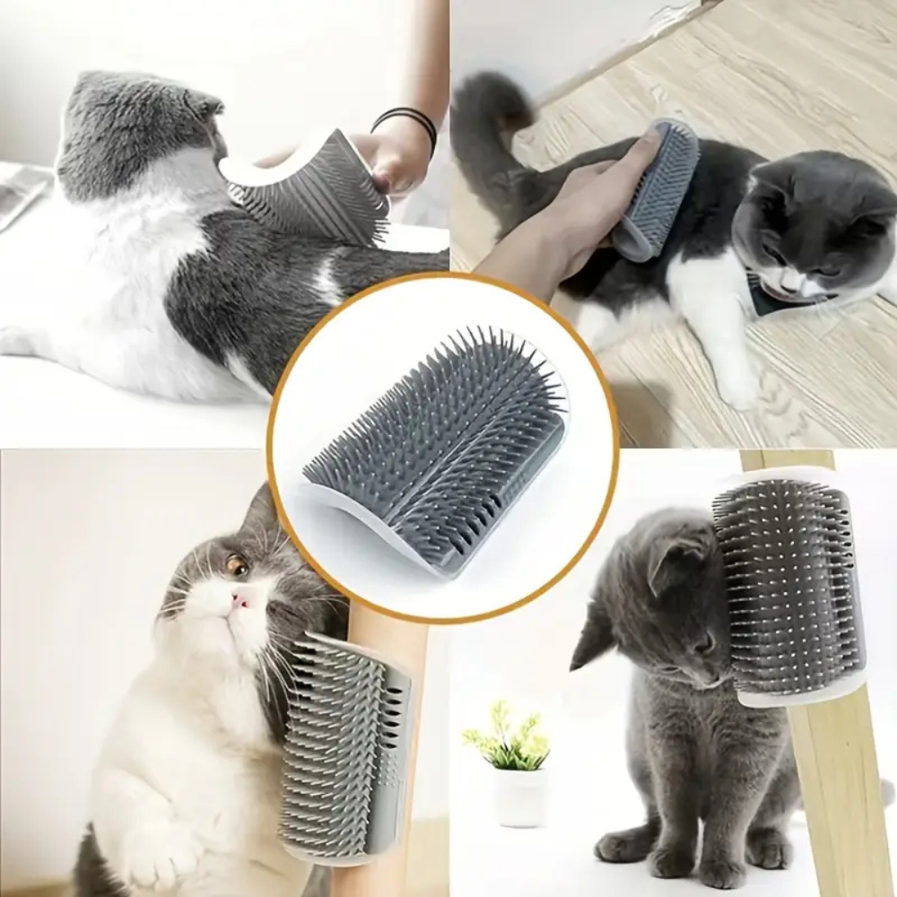 Wall-Mounted Cat Massage Brush