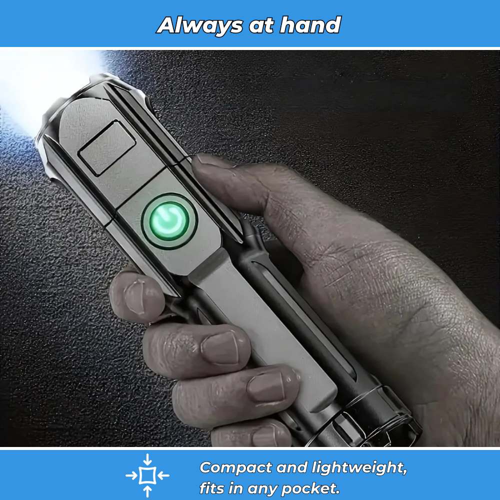 LuminoX - Powerful torch with telescopic zoom