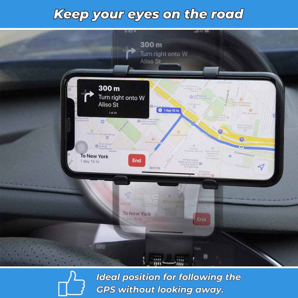 AutoClip PRO – Phone mount for dashboard