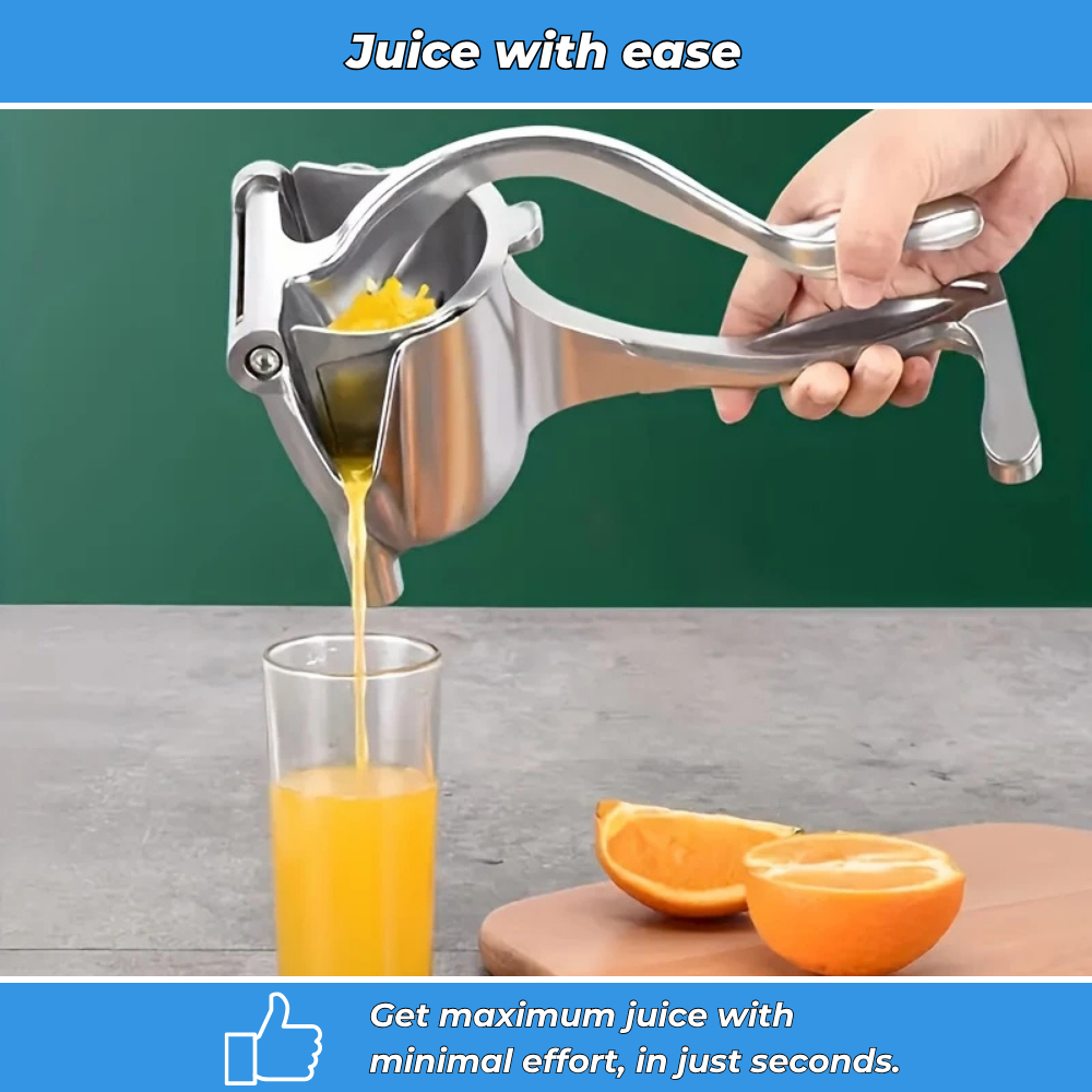 Zestio – 3-in-1 Manual Citrus Juicer for the Kitchen