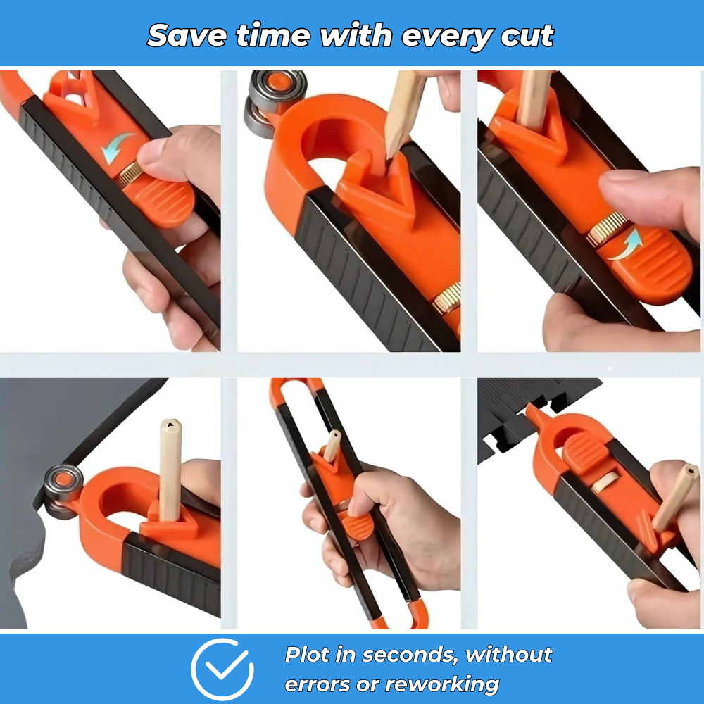 Adjustable tracing tool