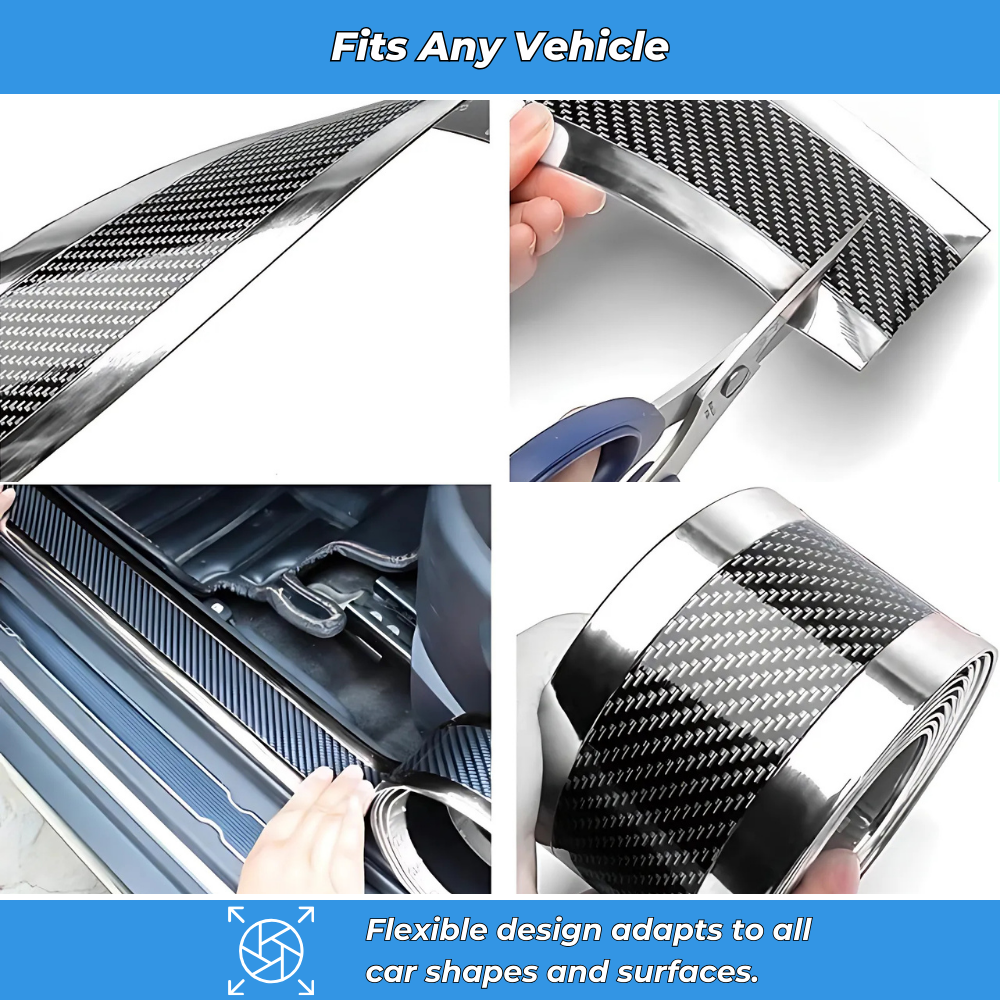 CarbonShield – Universal Anti-Scratch Car Protection Stickers
