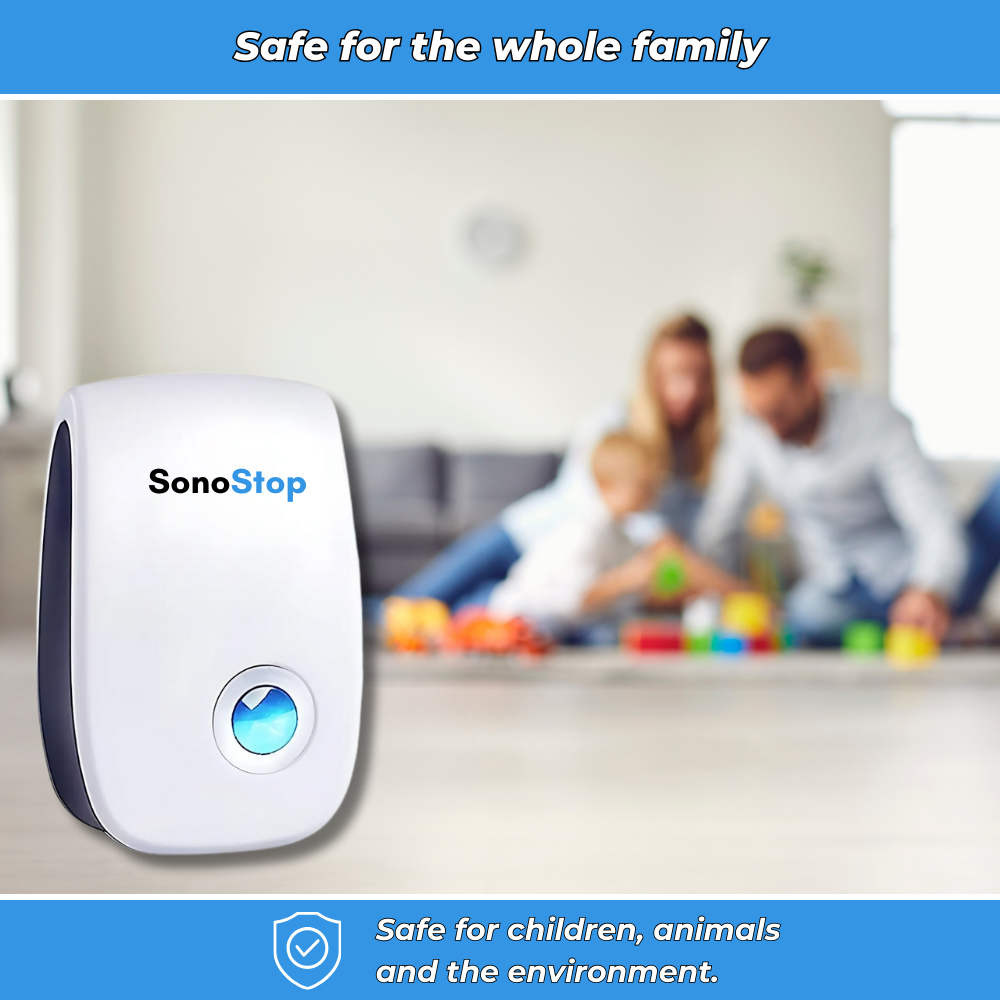 SonoStop - Ultrasonic rodent and insect repellent