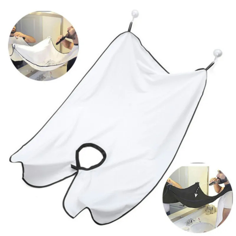 Beard shaving apron