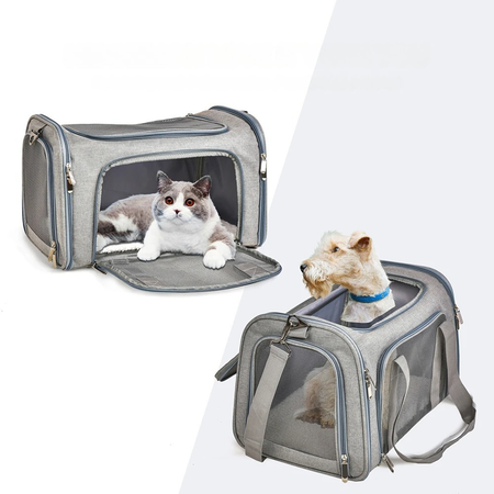 Foldable Breathable Travel Bag for Cats
