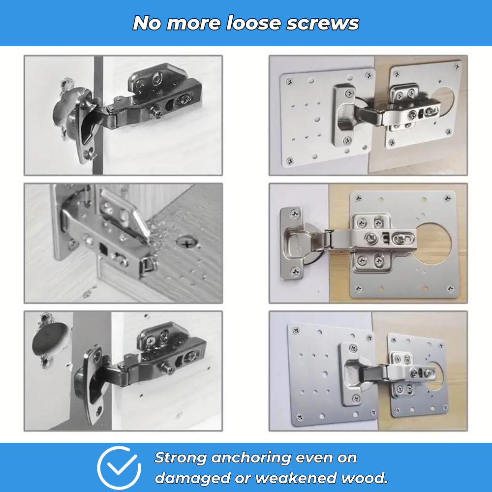 EasyFix – Robust Repair Kit for Cabinet Hinges and Kitchen Furniture