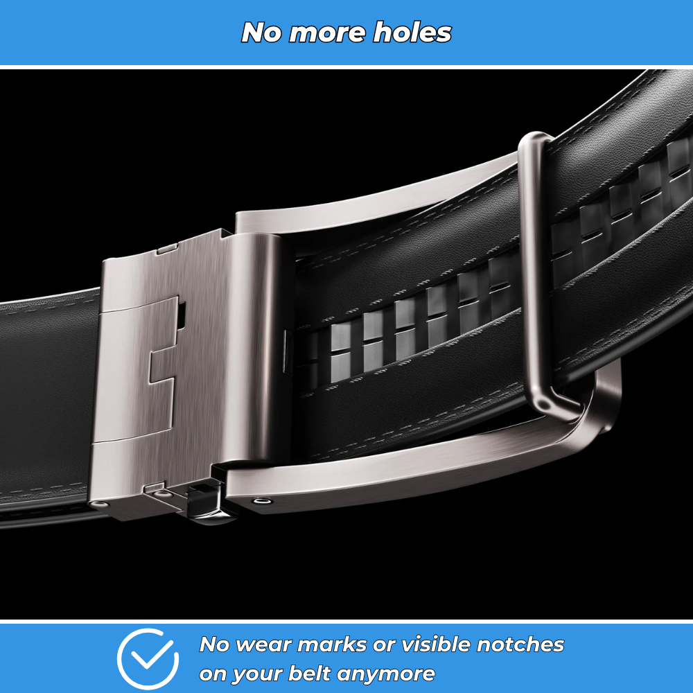 Adjustable Holeless Belt for Men