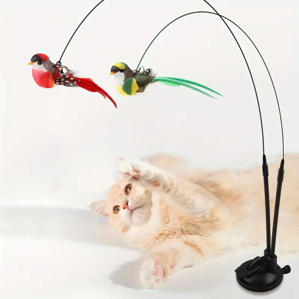 Interactive Bird Toy for Active Cats