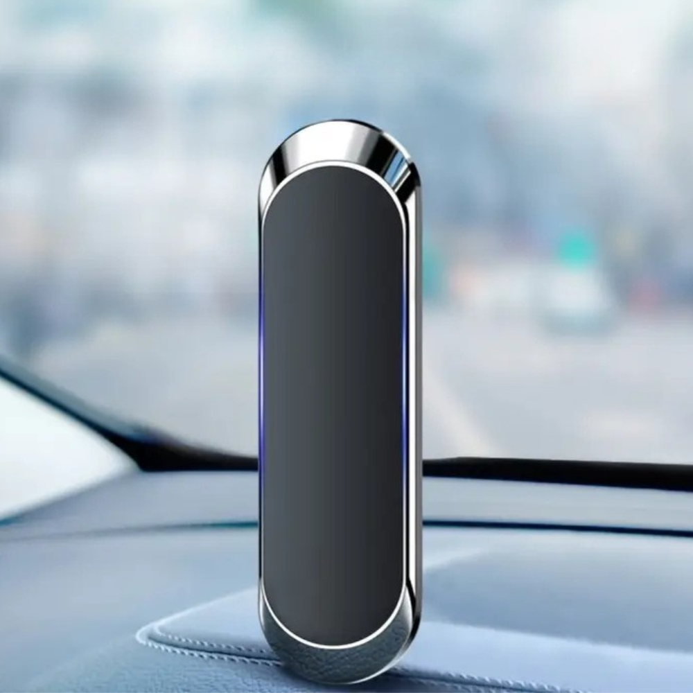 Mini magnetic dashboard phone holder