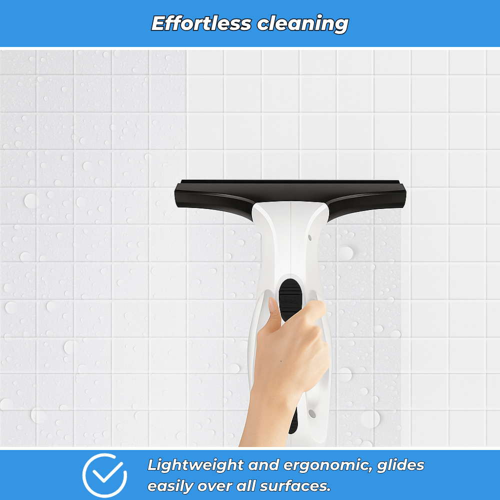CrystalClean – 2200 mAh Electric Glass Cleaner | Windows, Mirrors, Showers & Countertops