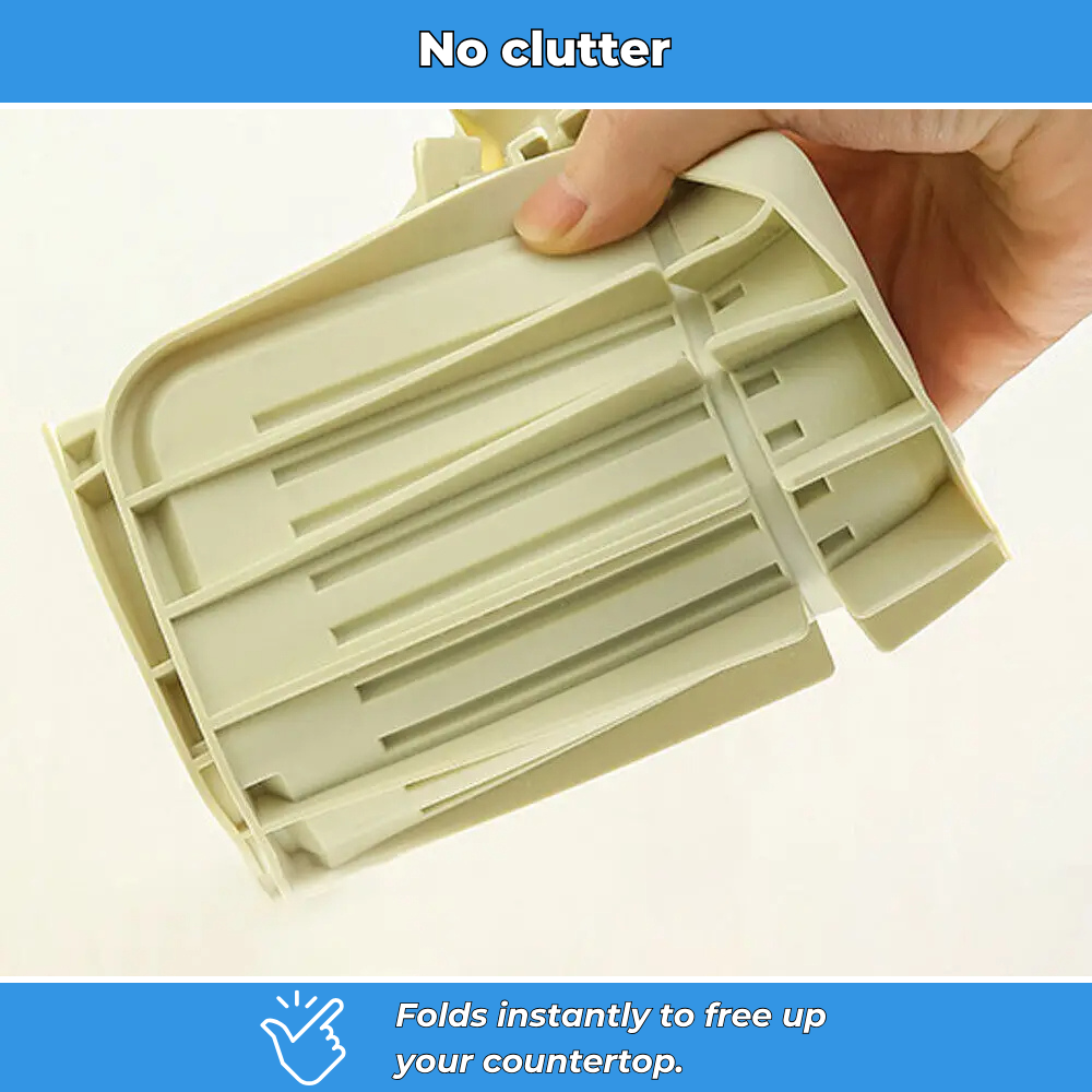 Foldable Silicone Draining Mat – Heat-Resistant