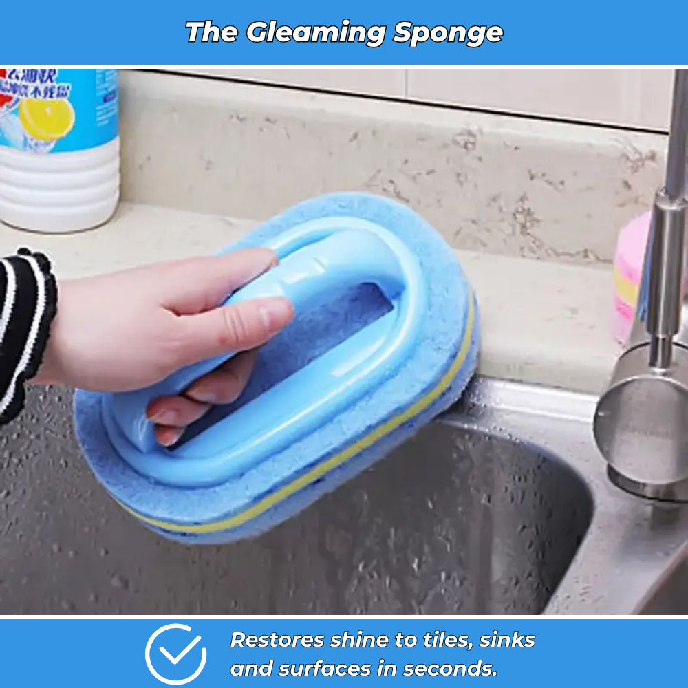 TotalClean – Magic Anti-Limescale Sponge for Bathroom and Kitchen