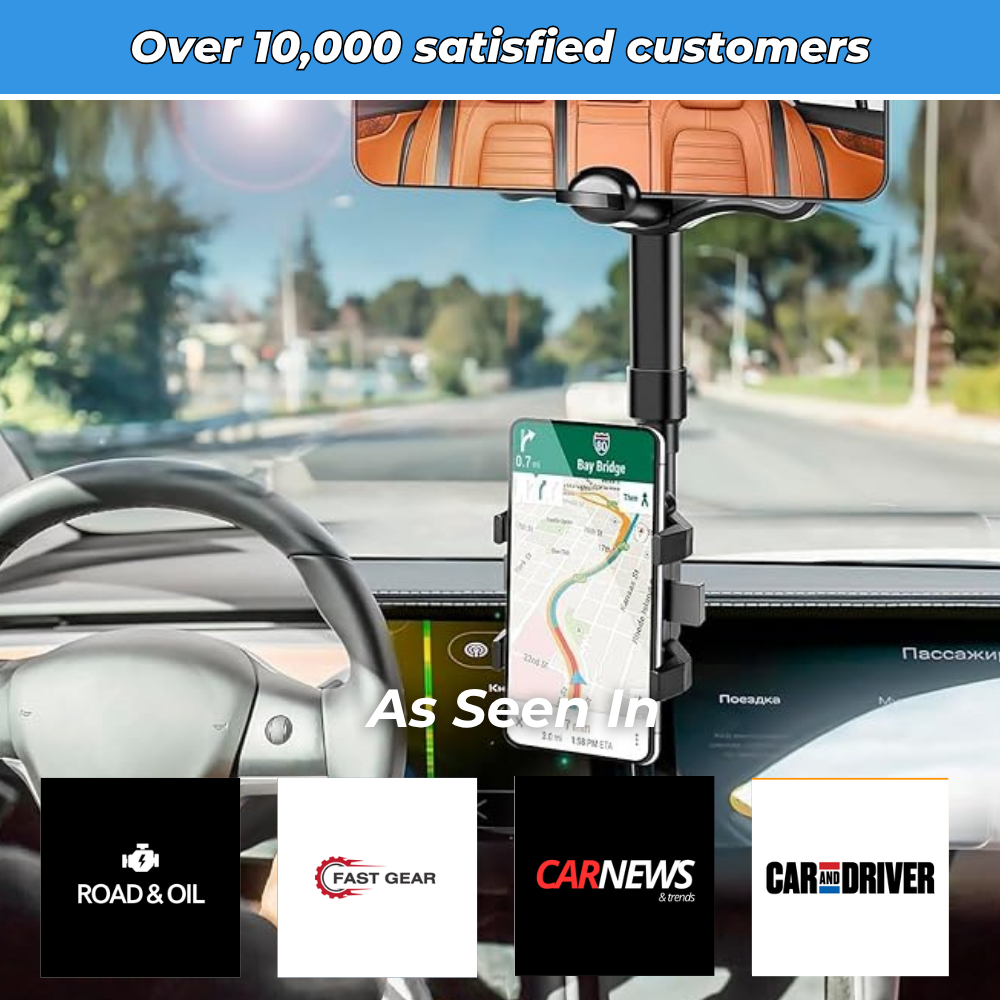 VisionGrip 360 – Adjustable Car Phone Holder