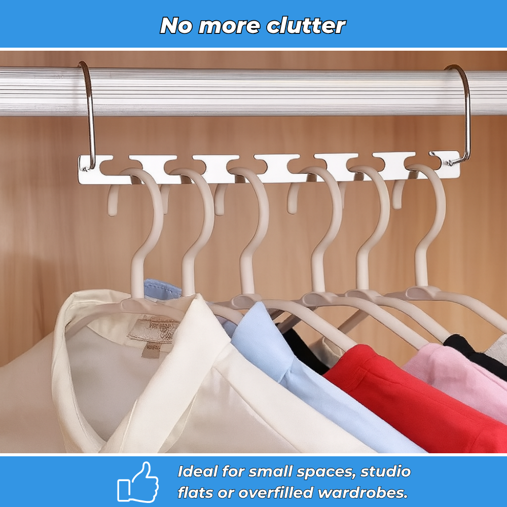 Stainless Steel Clothes Hanger Organizer