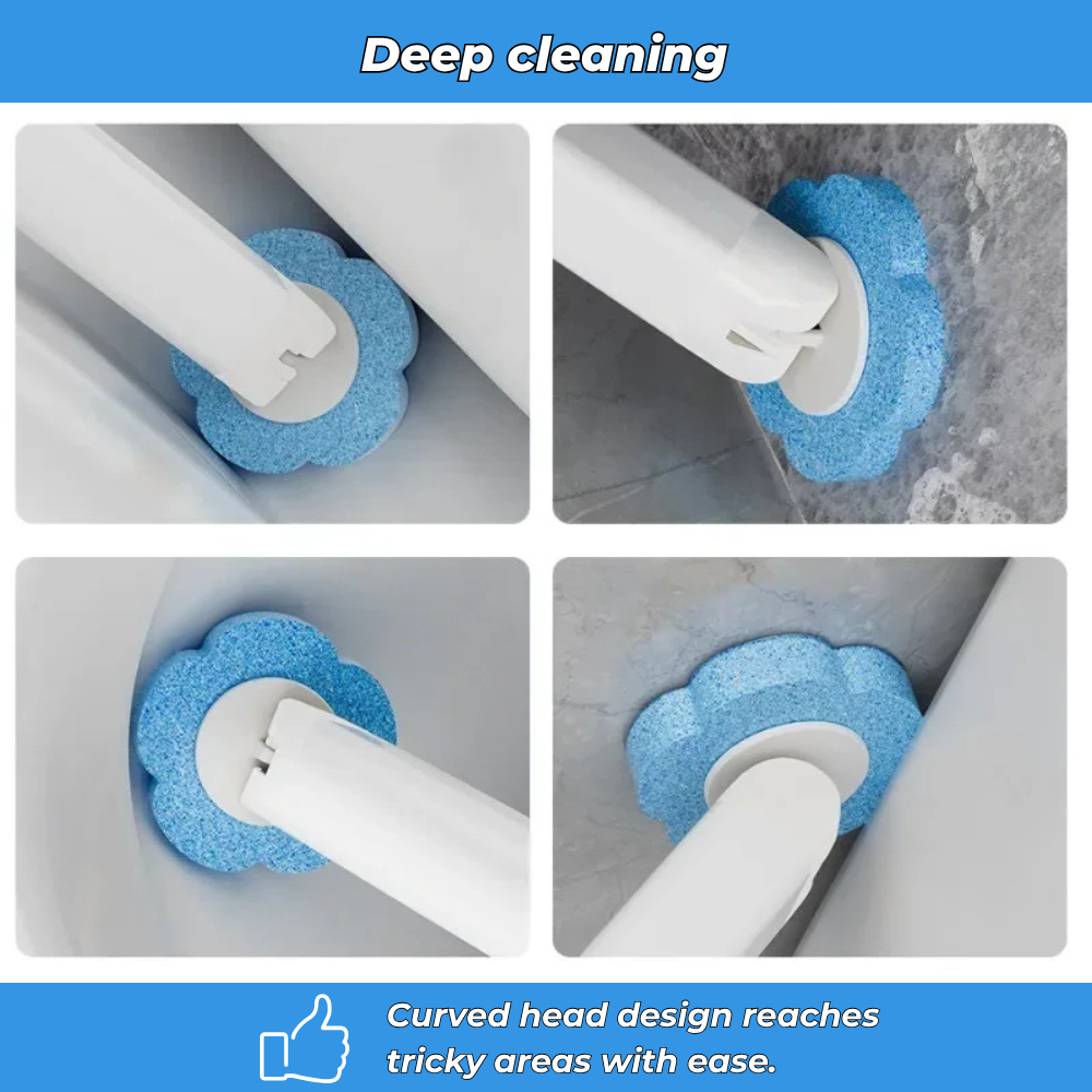 OceanBrush – Disposable Toilet Brush + 18 Scented Refills