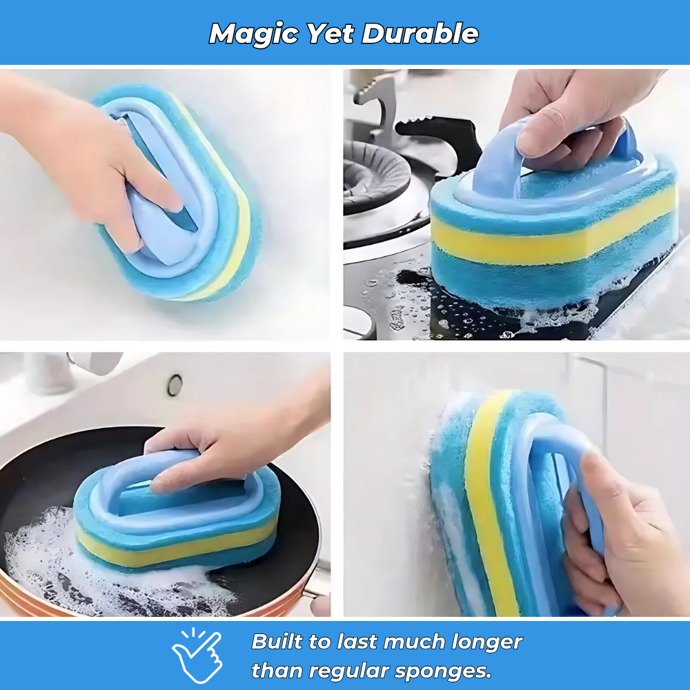 TotalClean – Magic Anti-Limescale Sponge for Bathroom and Kitchen