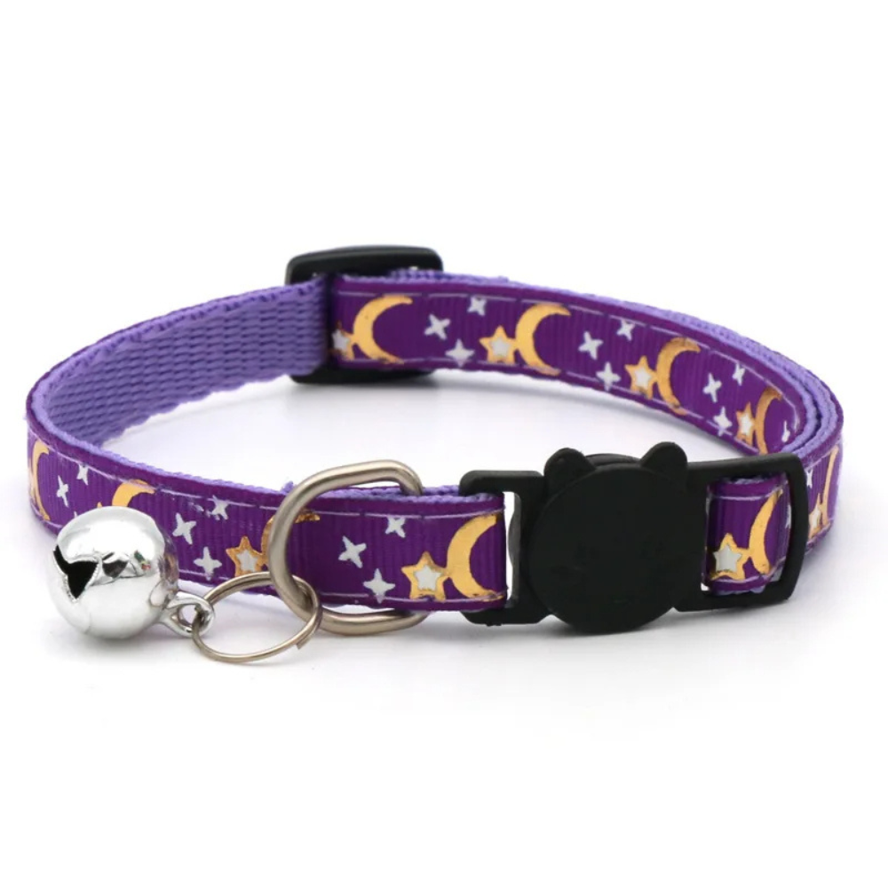 Adjustable Safety Cat Collar with Bell