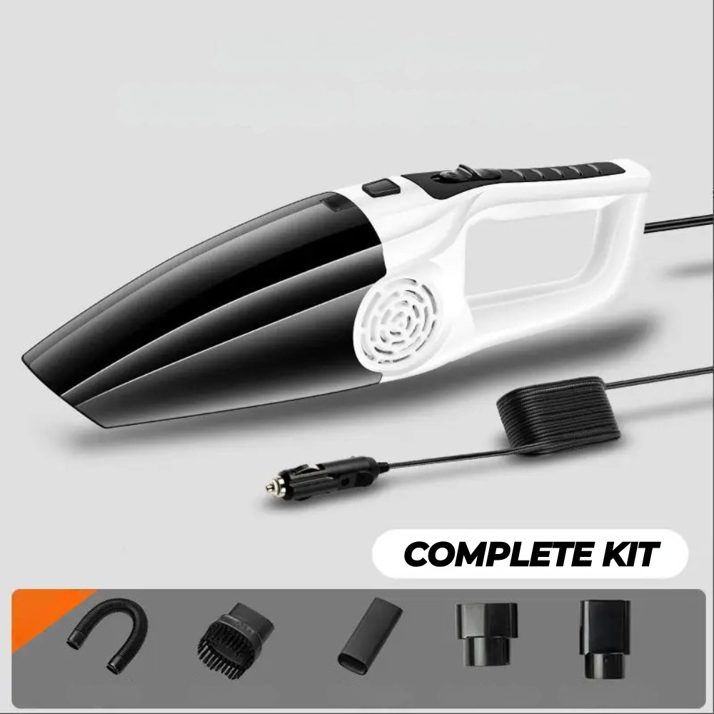 Compact dual-use car vacuum