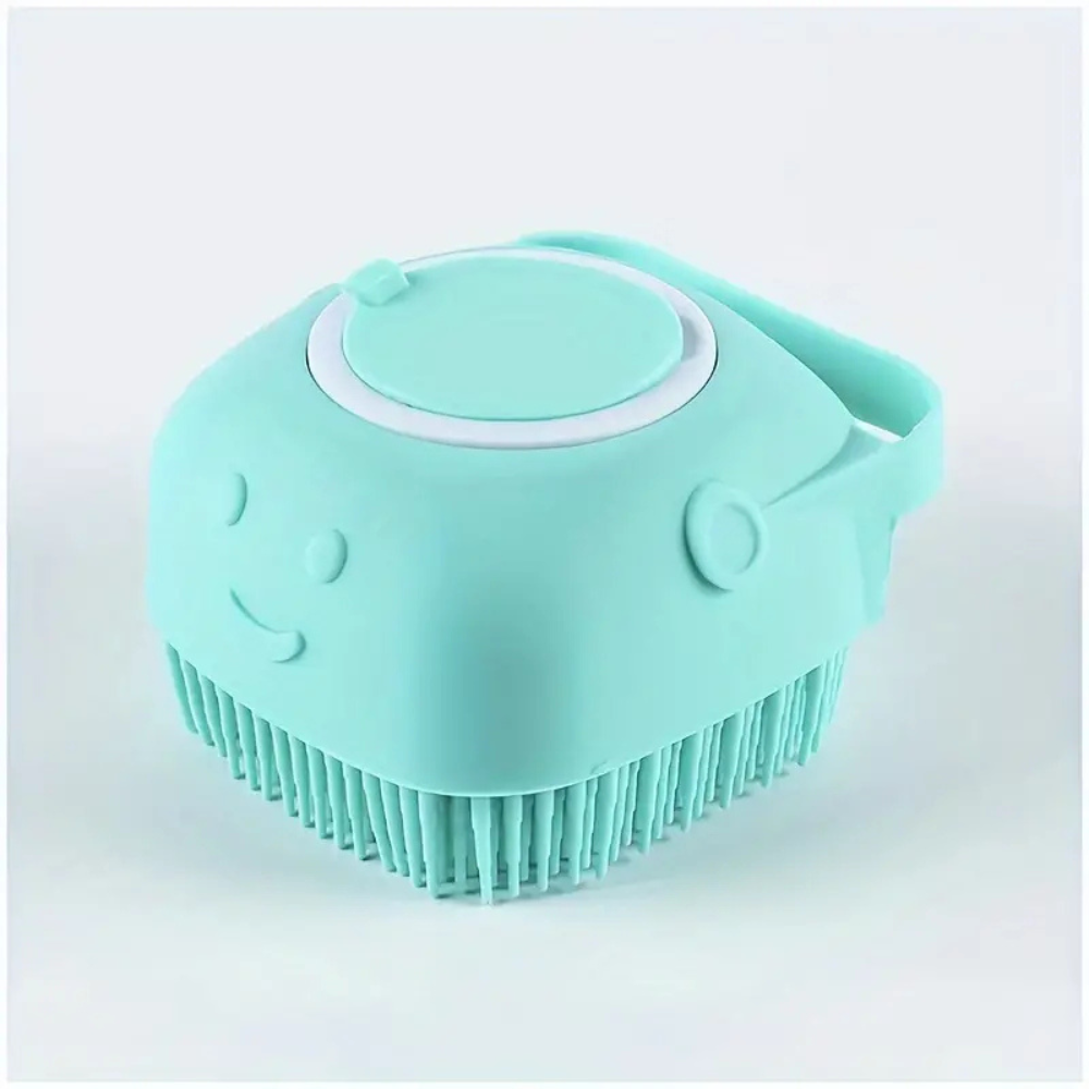 Silicone Bath Brush for Dogs and Cats