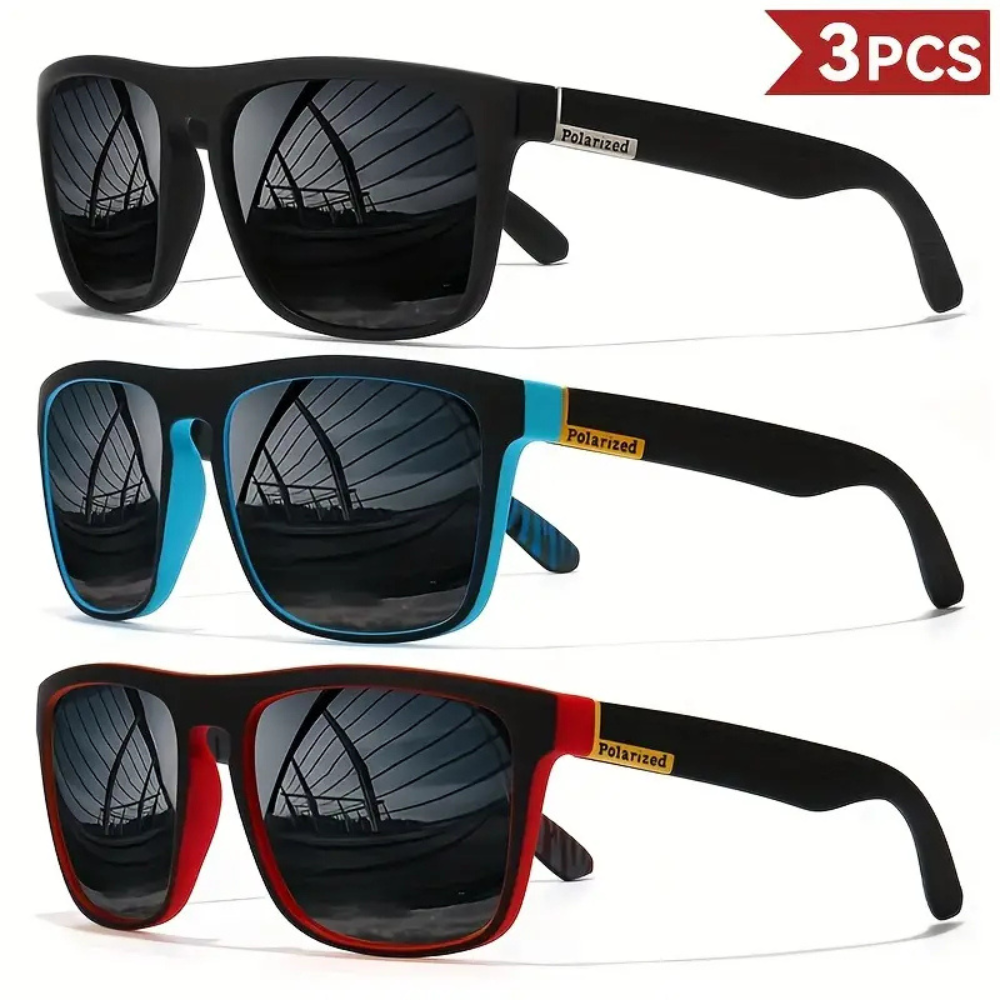 Pack of 3 Polarised Sunglasses
