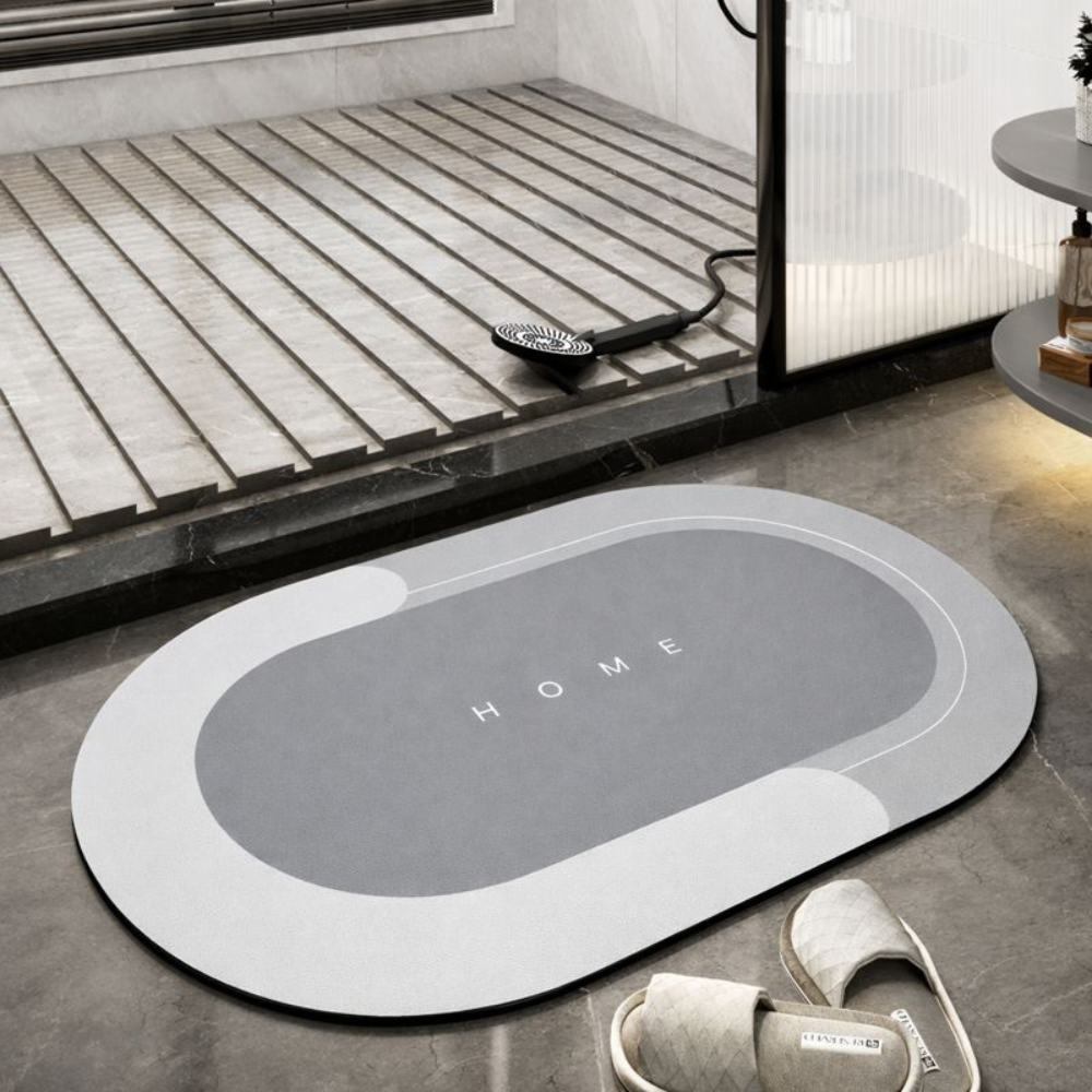 AquaSoft – Absorbent non slip quick drying bath mat 40x60 cm