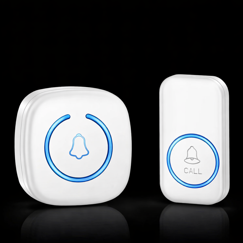 Wireless Doorbell Long Range Outdoor Waterproof Electronic with 60 Melodies